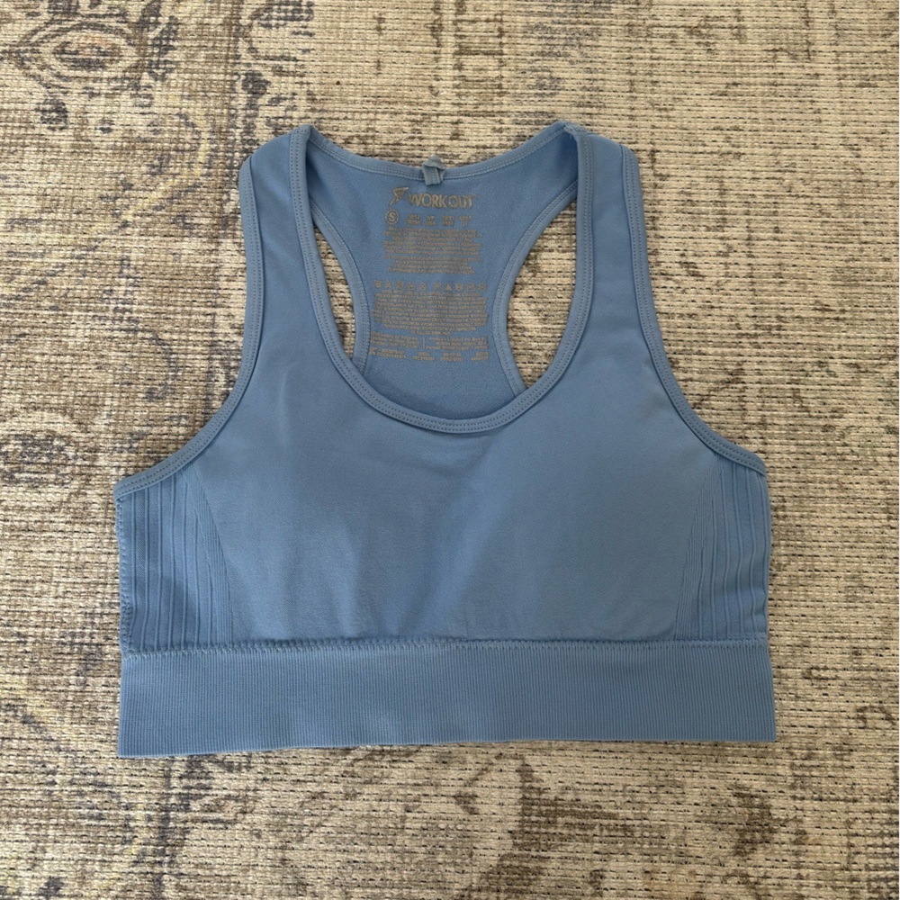 Primark Blue Seamless Sports Bra